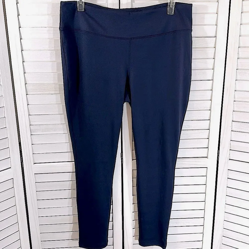 Cato Active Leggings Deep Navy Blue Size 18/20W  NWT